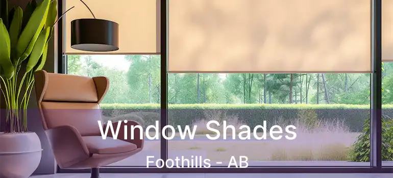  Window Shades Foothills - AB