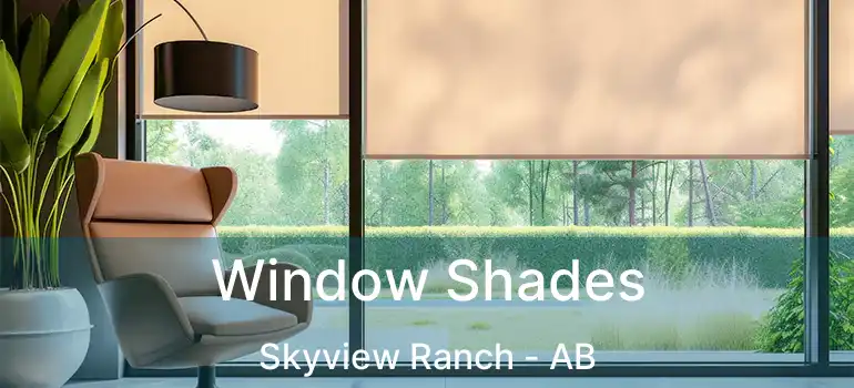  Window Shades Skyview Ranch - AB