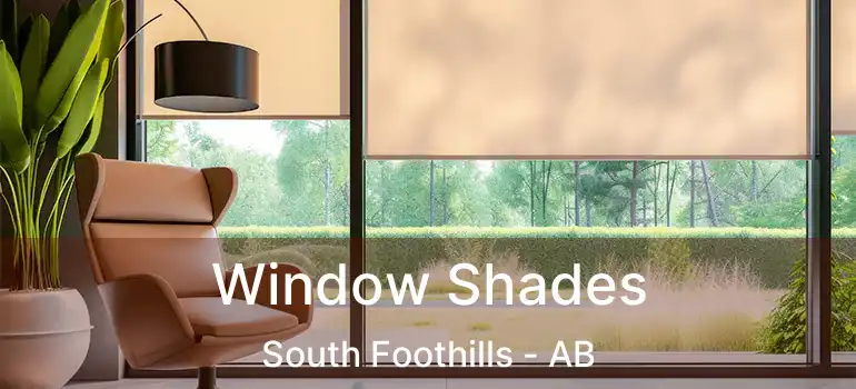  Window Shades South Foothills - AB