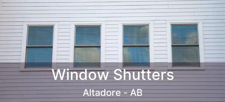  Window Shutters Altadore - AB