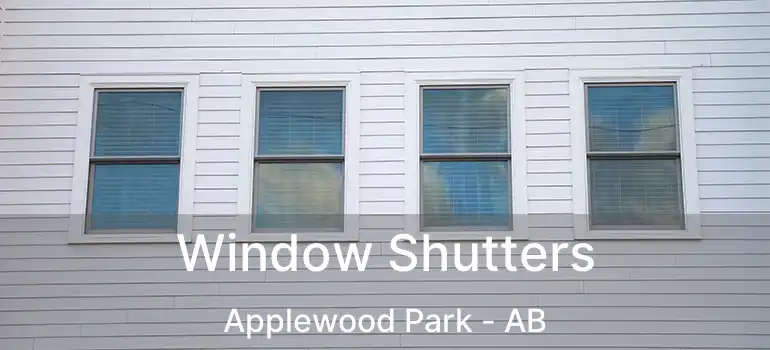  Window Shutters Applewood Park - AB