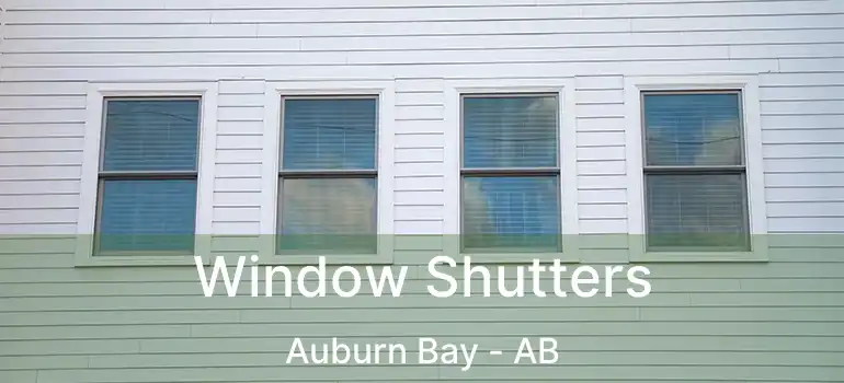  Window Shutters Auburn Bay - AB