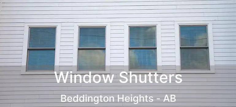  Window Shutters Beddington Heights - AB