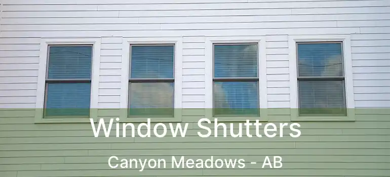  Window Shutters Canyon Meadows - AB