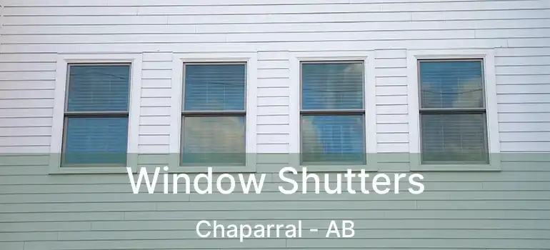  Window Shutters Chaparral - AB