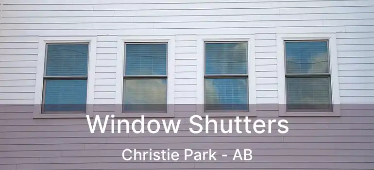  Window Shutters Christie Park - AB