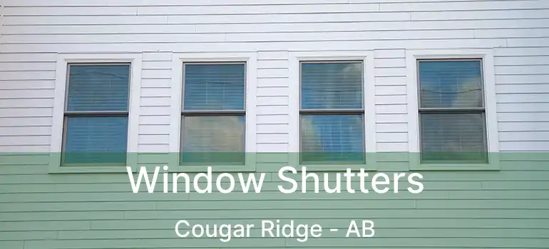  Window Shutters Cougar Ridge - AB