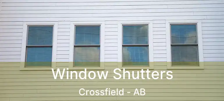  Window Shutters Crossfield - AB