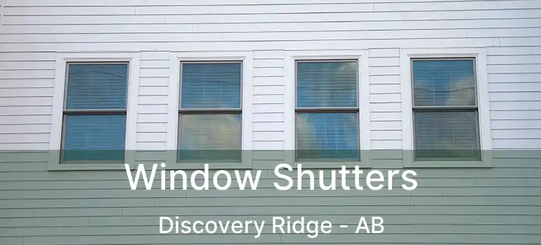  Window Shutters Discovery Ridge - AB