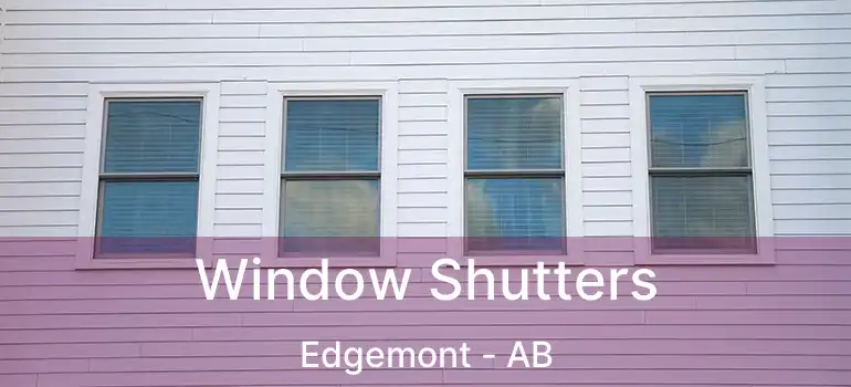  Window Shutters Edgemont - AB