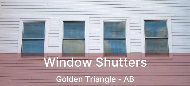  Window Shutters Golden Triangle - AB