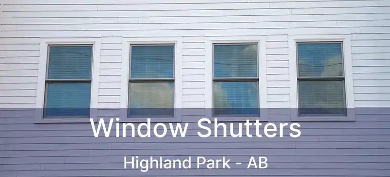  Window Shutters Highland Park - AB