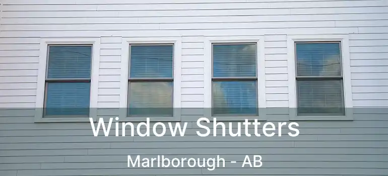  Window Shutters Marlborough - AB