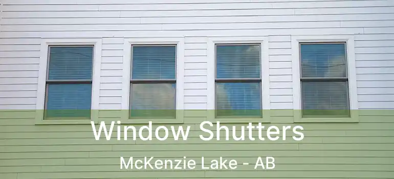  Window Shutters McKenzie Lake - AB