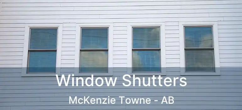  Window Shutters McKenzie Towne - AB