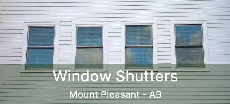  Window Shutters Mount Pleasant - AB