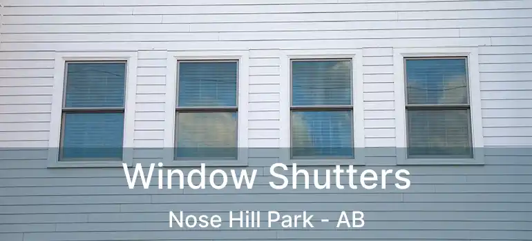  Window Shutters Nose Hill Park - AB