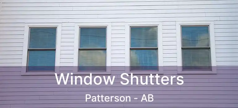  Window Shutters Patterson - AB