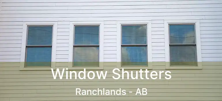  Window Shutters Ranchlands - AB