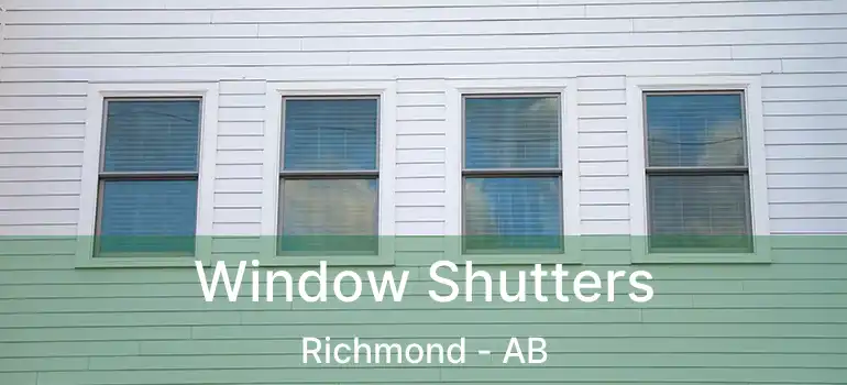  Window Shutters Richmond - AB