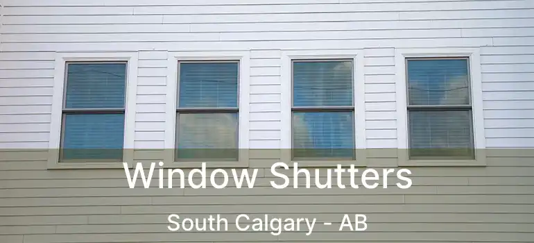  Window Shutters South Calgary - AB