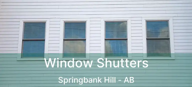  Window Shutters Springbank Hill - AB