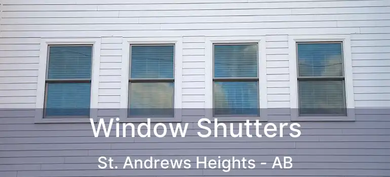  Window Shutters St. Andrews Heights - AB