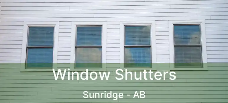  Window Shutters Sunridge - AB