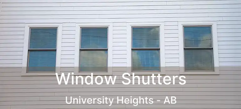  Window Shutters University Heights - AB