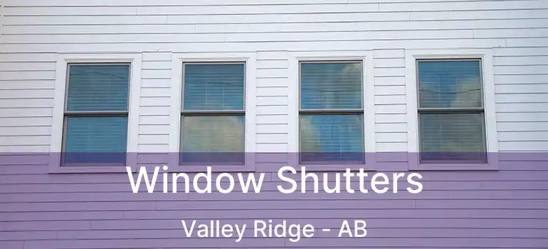  Window Shutters Valley Ridge - AB