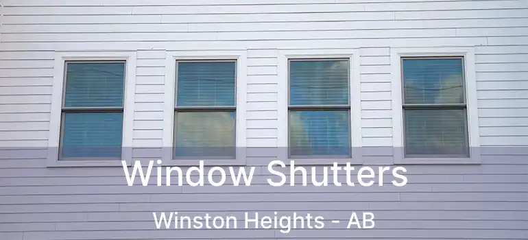  Window Shutters Winston Heights - AB