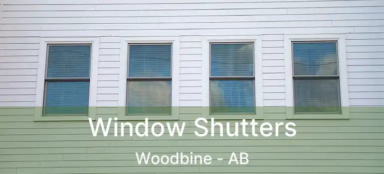  Window Shutters Woodbine - AB
