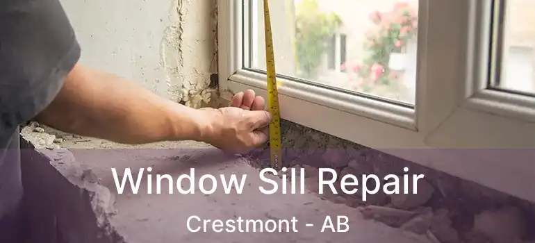  Window Sill Repair Crestmont - AB