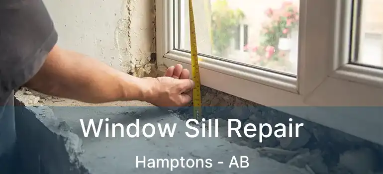  Window Sill Repair Hamptons - AB