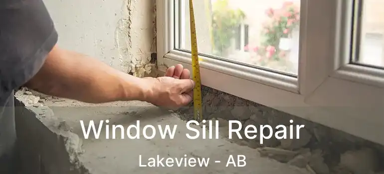  Window Sill Repair Lakeview - AB