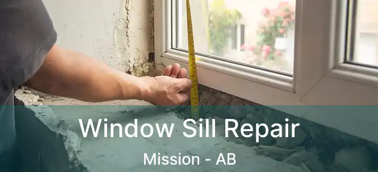  Window Sill Repair Mission - AB