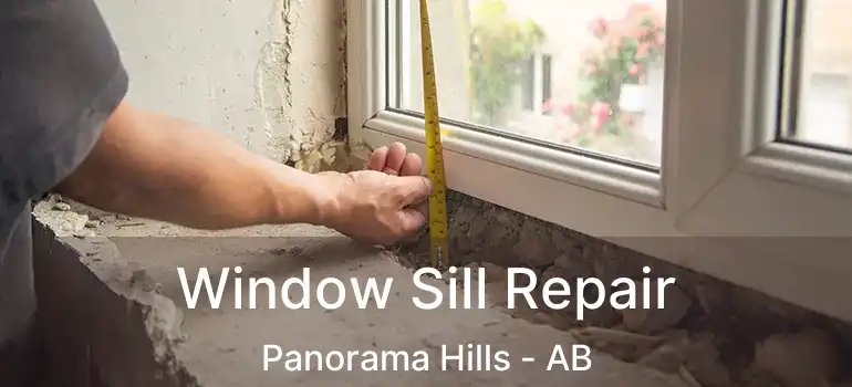  Window Sill Repair Panorama Hills - AB