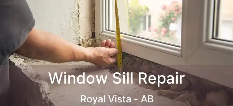  Window Sill Repair Royal Vista - AB