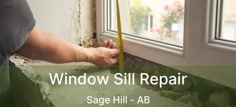  Window Sill Repair Sage Hill - AB