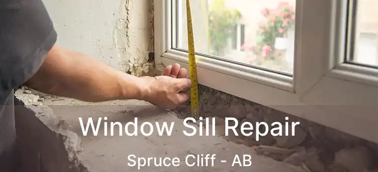  Window Sill Repair Spruce Cliff - AB