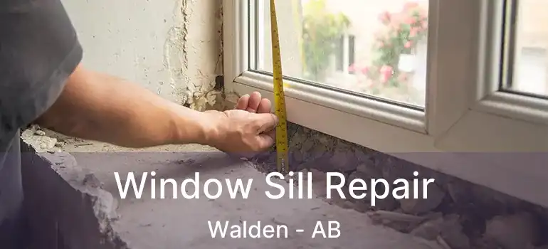  Window Sill Repair Walden - AB