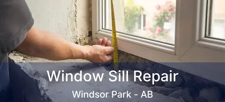  Window Sill Repair Windsor Park - AB