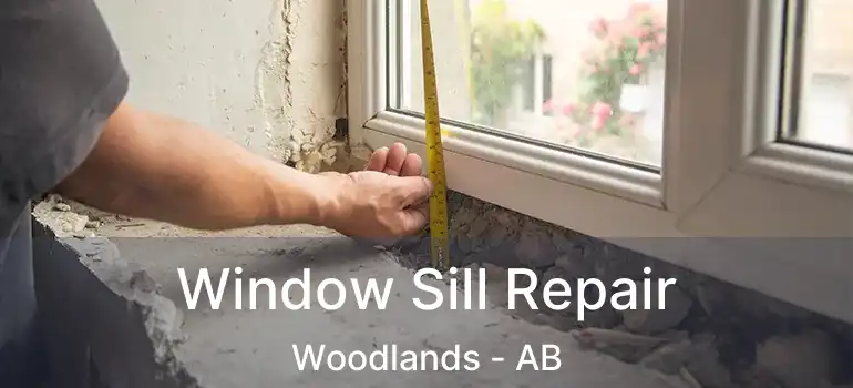  Window Sill Repair Woodlands - AB