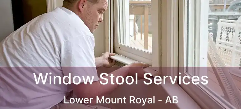  Window Stool Services Lower Mount Royal - AB