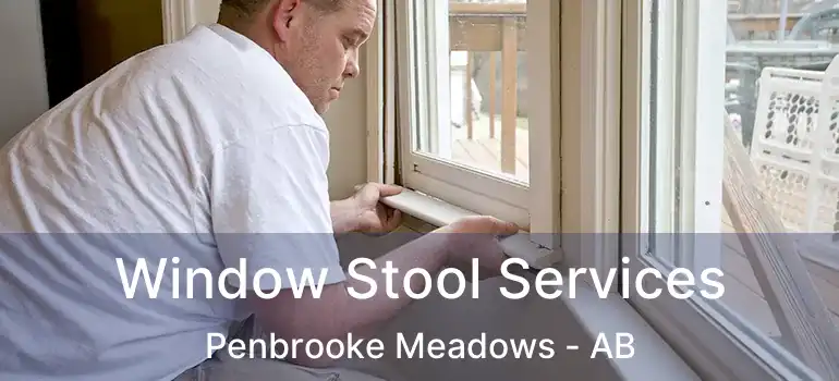  Window Stool Services Penbrooke Meadows - AB