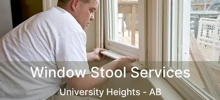  Window Stool Services University Heights - AB