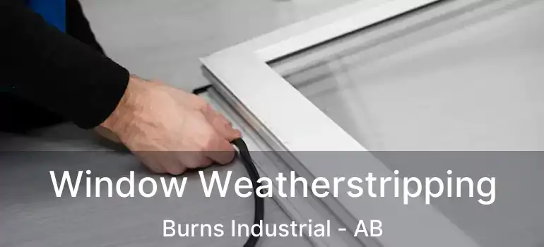  Window Weatherstripping Burns Industrial - AB