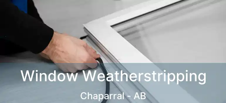  Window Weatherstripping Chaparral - AB
