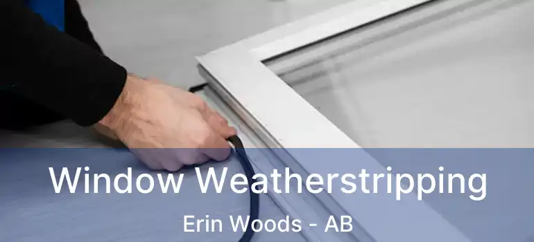 Window Weatherstripping Erin Woods - AB