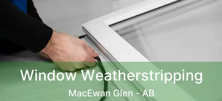  Window Weatherstripping MacEwan Glen - AB